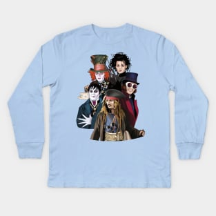 FANTASTIC Depp Kids Long Sleeve T-Shirt